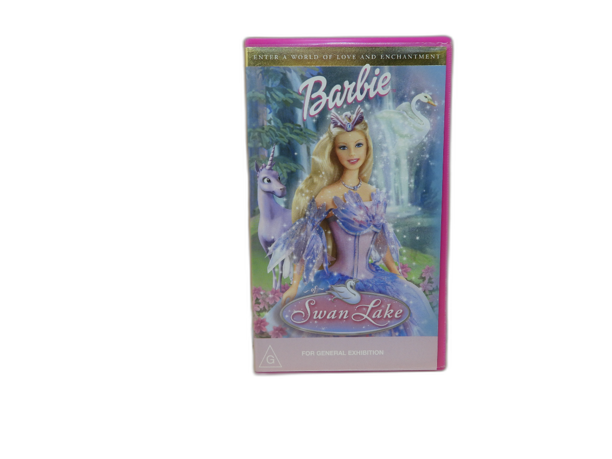 Barbie Swan Lake Vhs Tape Universal