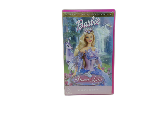Barbie Swan Lake Vhs Tape Universal