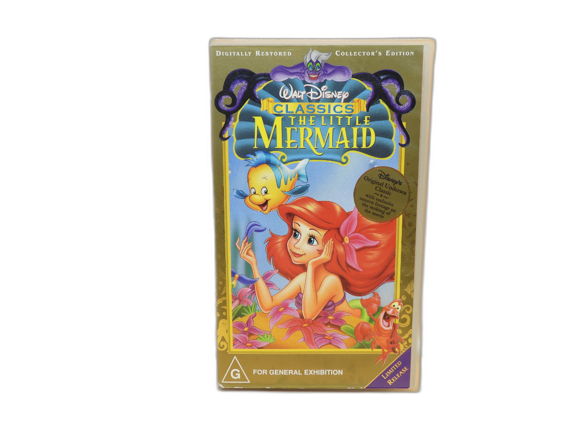 Walt Disney the Little Mermaid Vhs Tape