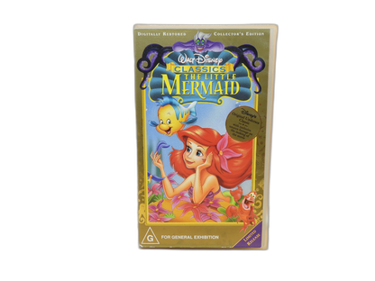 Walt Disney the Little Mermaid Vhs Tape