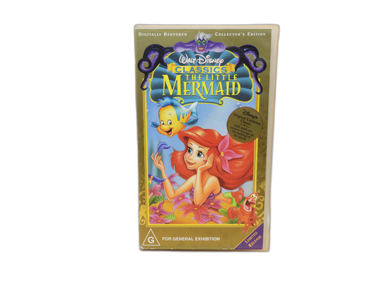 Walt Disney the Little Mermaid Vhs Tape