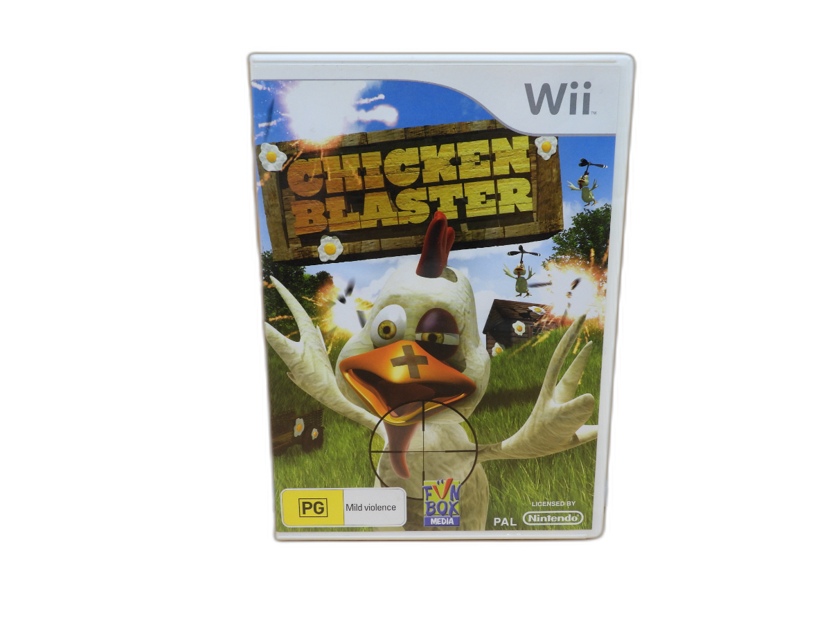 Chicken Blaster Wii Pal Game Funbox Media