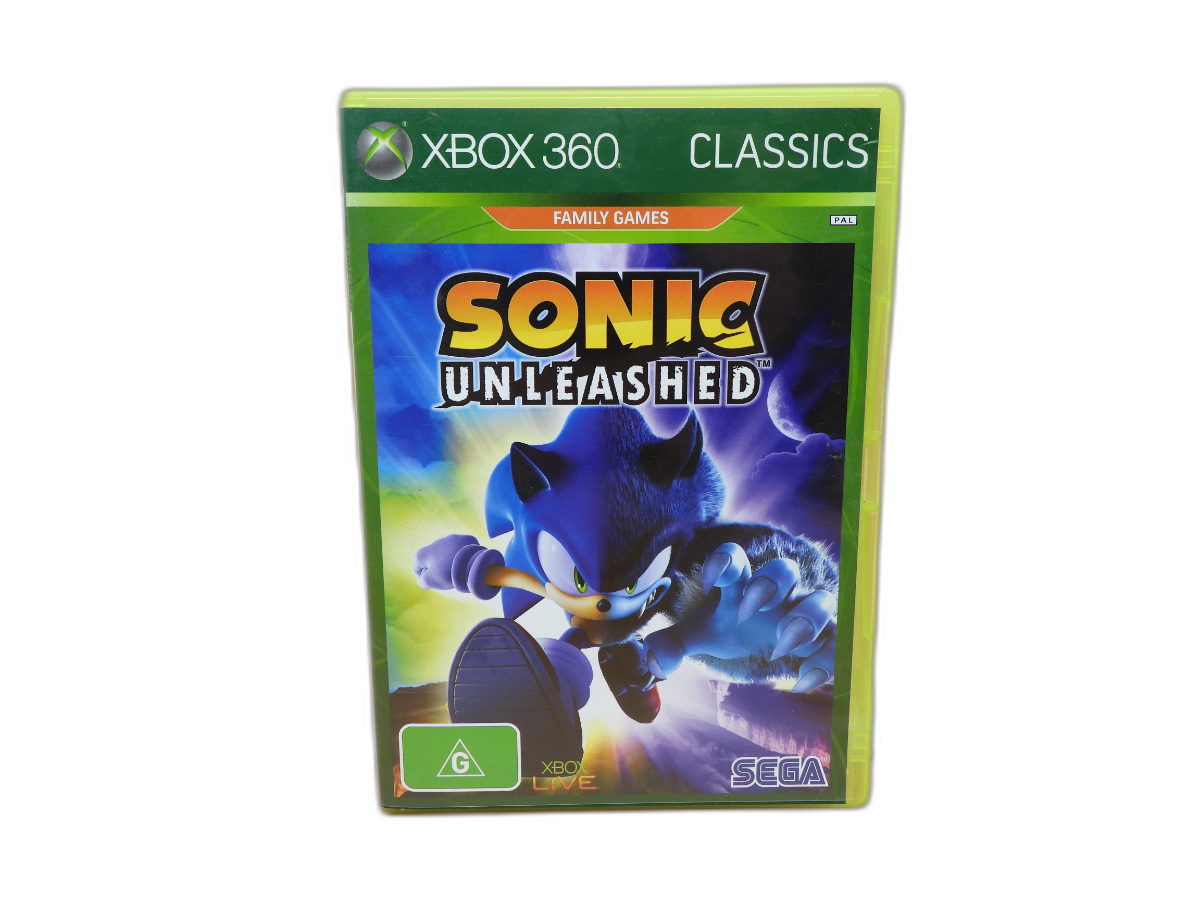 Sonic Unleashed Xbox 360 Pal Game Sega