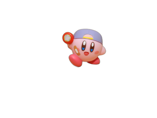 Kirby Figure With Cap and Star Wand