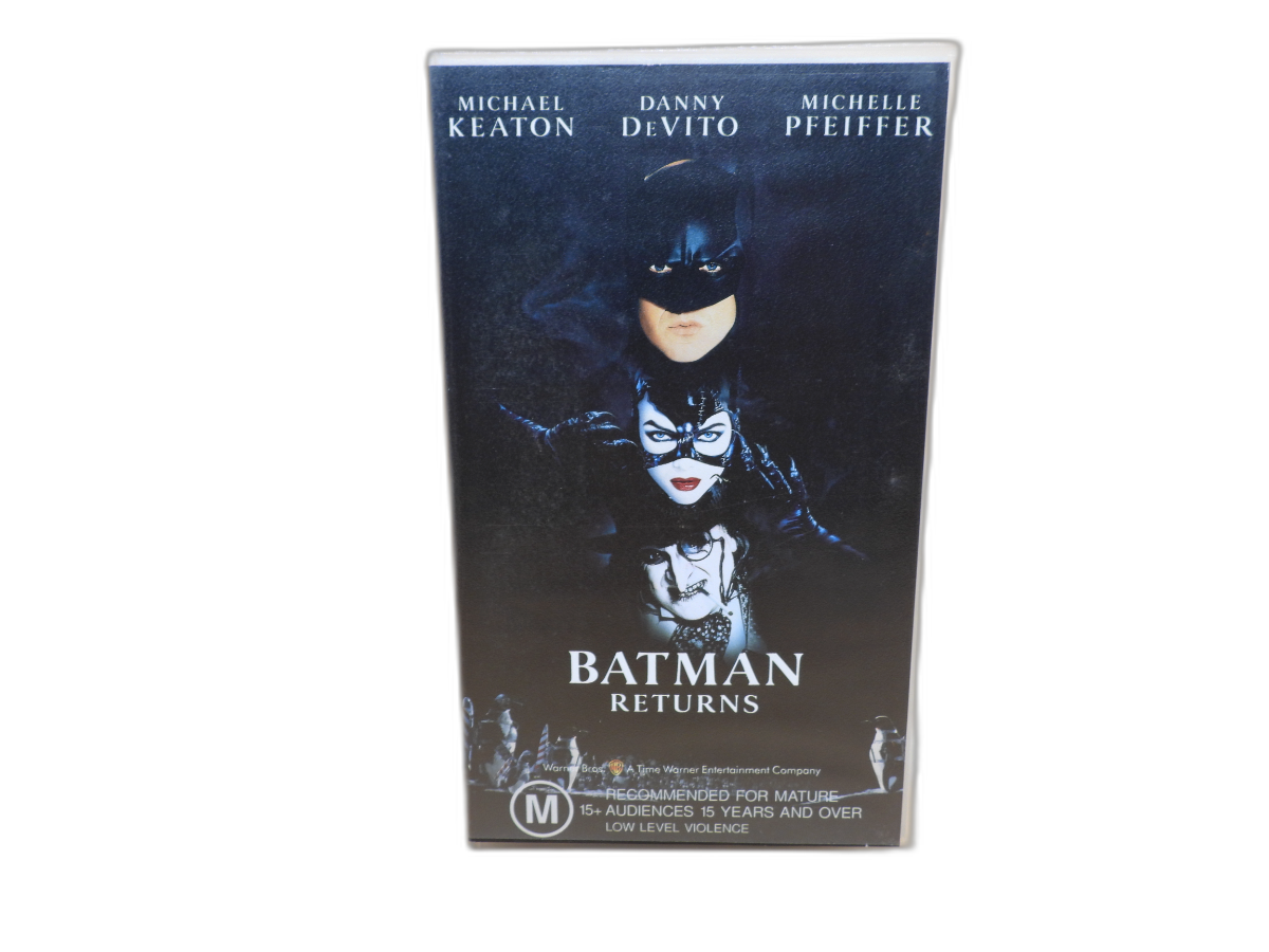 Batman Returns 1992 Vhs Tape Warner Bros Warner Bros.