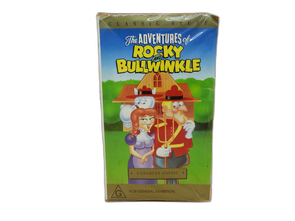 The Adventures of Rocky and Bullwinkle Vhs Tape Buena Vista Home Video