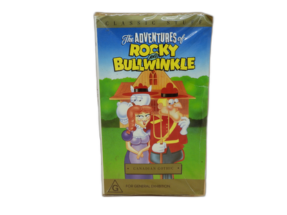 The Adventures of Rocky and Bullwinkle Vhs Tape Buena Vista Home Video