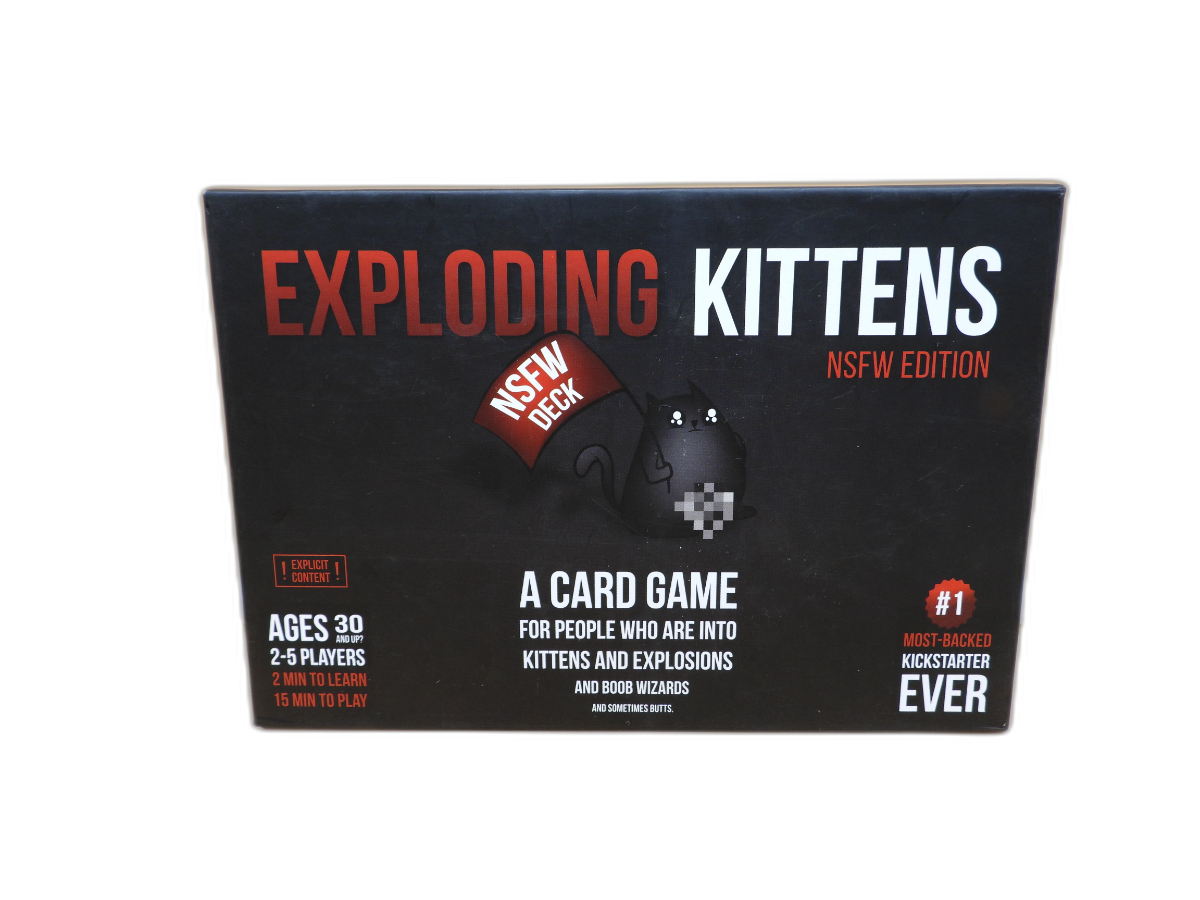 Exploding Kittens Nsfw Edition Card Game