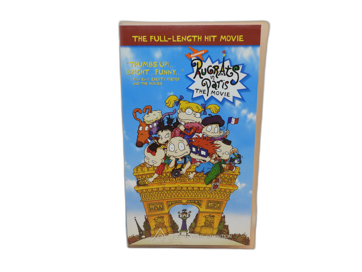 Rugrats in Paris the Movie Vhs Tape Paramount