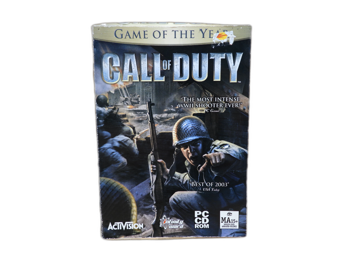Call of Duty Game of the Year Edition Pc Cd Rom Activision