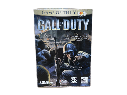 Call of Duty Game of the Year Edition Pc Cd Rom Activision