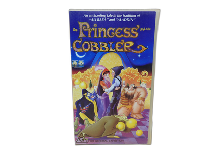 The Princess and the Cobbler Vhs Tape 1993 Animated Movie Columbia Tristar