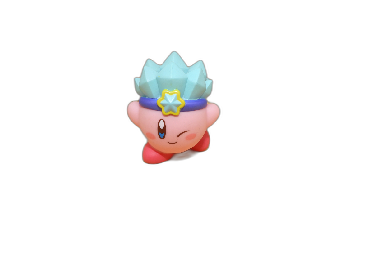 Kirby Star Allies Ice Kirby Mini Figure