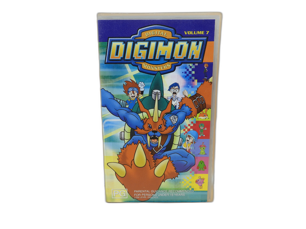 Digimon Digital Monsters Volume 7 Vhs Tape 20th Century Fox Home Entertainment