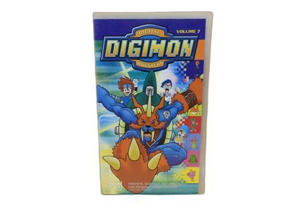 Digimon Digital Monsters Volume 7 Vhs Tape 20th Century Fox Home Entertainment