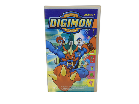 Digimon Digital Monsters Volume 7 Vhs Tape 20th Century Fox Home Entertainment