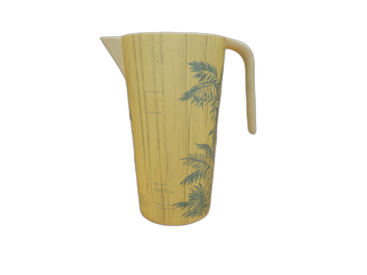 Bacardi El Coco Ceramic Pitcher