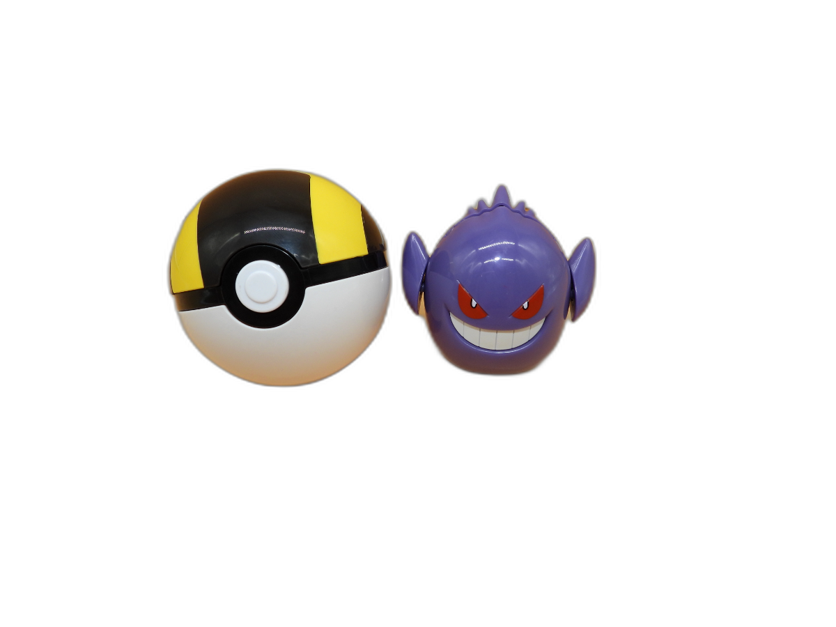 Pokemon Gengar Figure With Pokeball