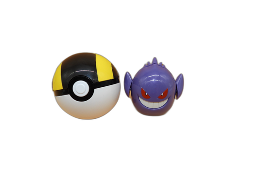 Pokemon Gengar Figure With Pokeball