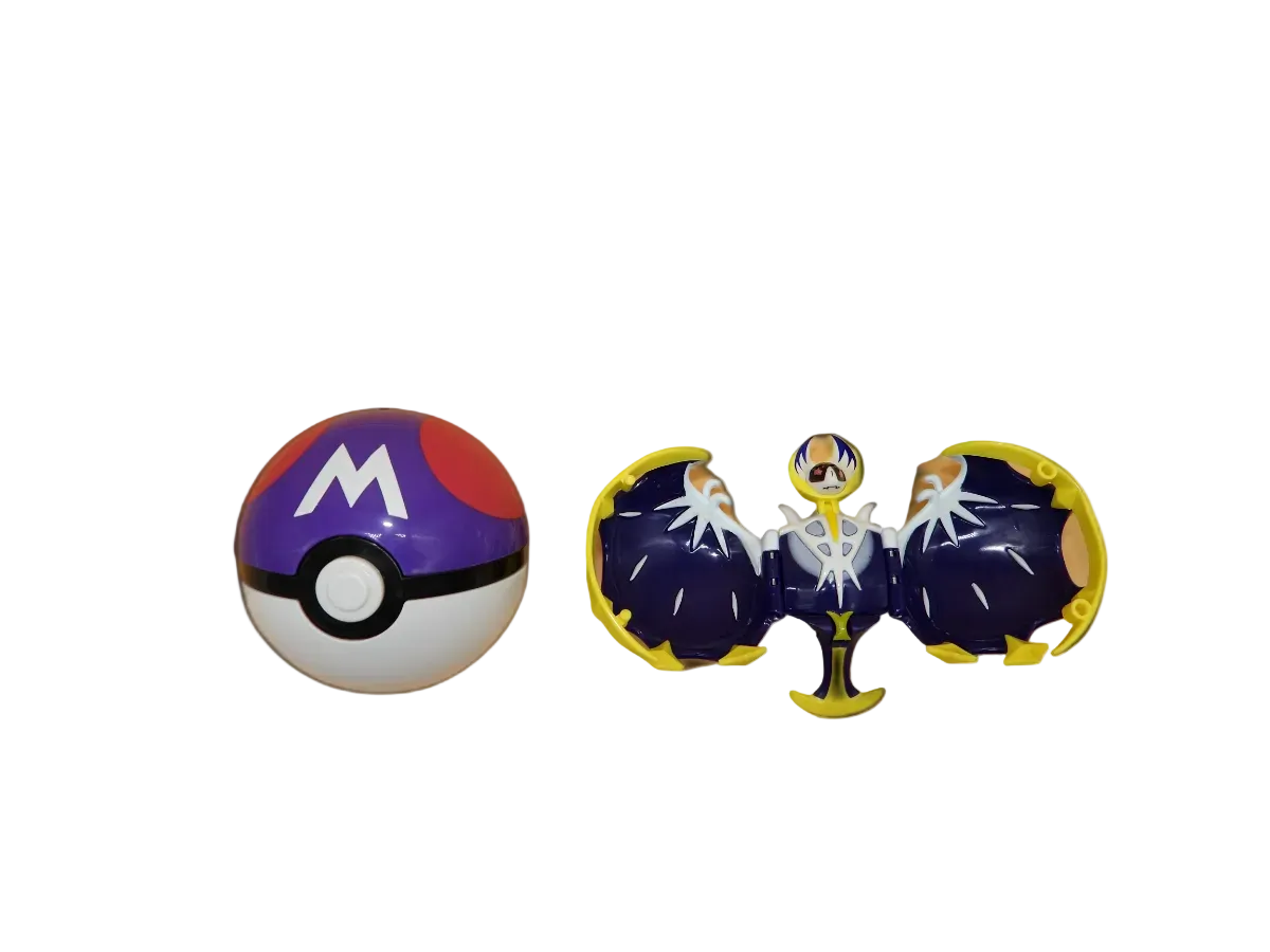 Pokemon Moon Figure and Master Ball Toy