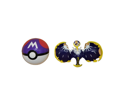 Pokemon Moon Figure and Master Ball Toy