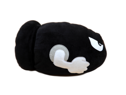 Super Mario Bullet Bill Mocchi Plush 15 Inch Nintendo