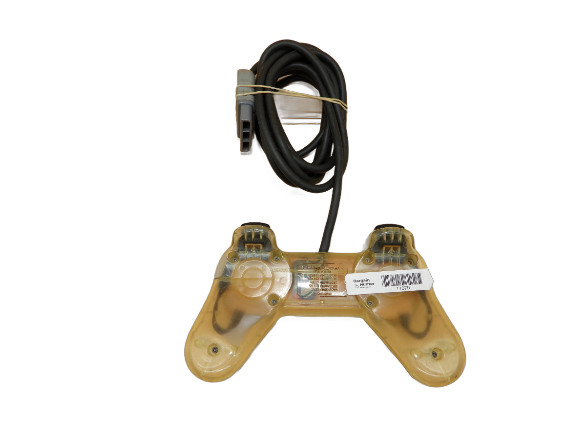 Hori Scp 007x Clear Wired Playstation Controller Game