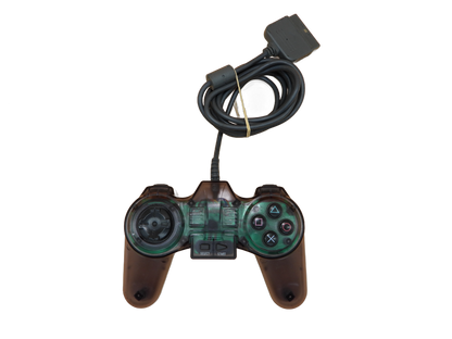 Sakkara Ps608k Clear Black PlayStation 1 Controller Game