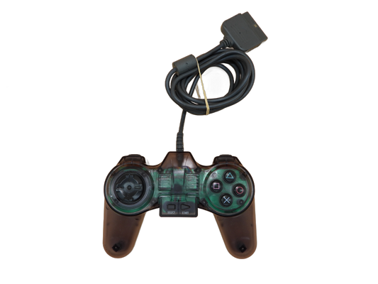 Sakkara Ps608k Clear Black PlayStation 1 Controller Game