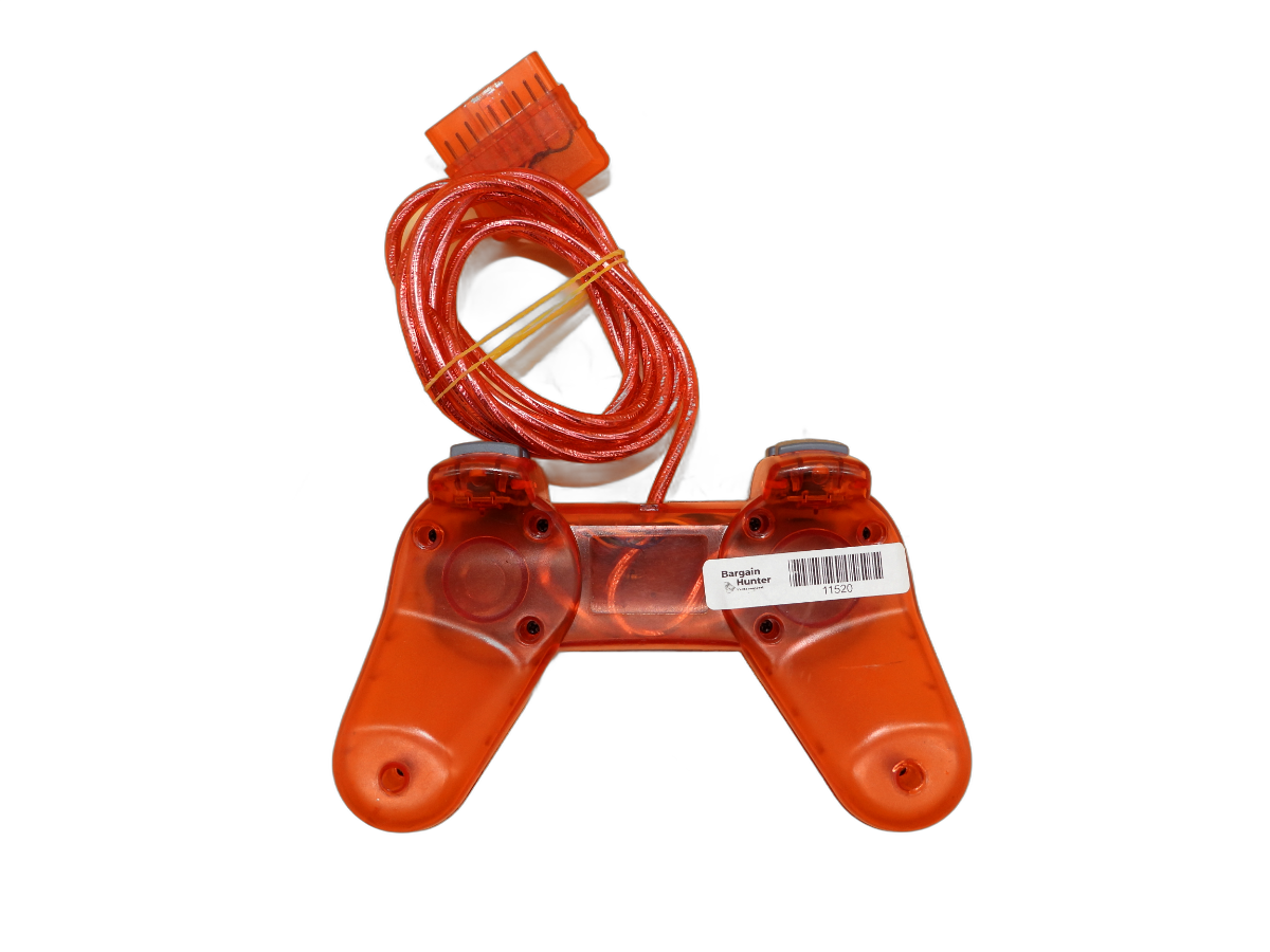 Orange P2 Wired PlayStation 1 Controller
