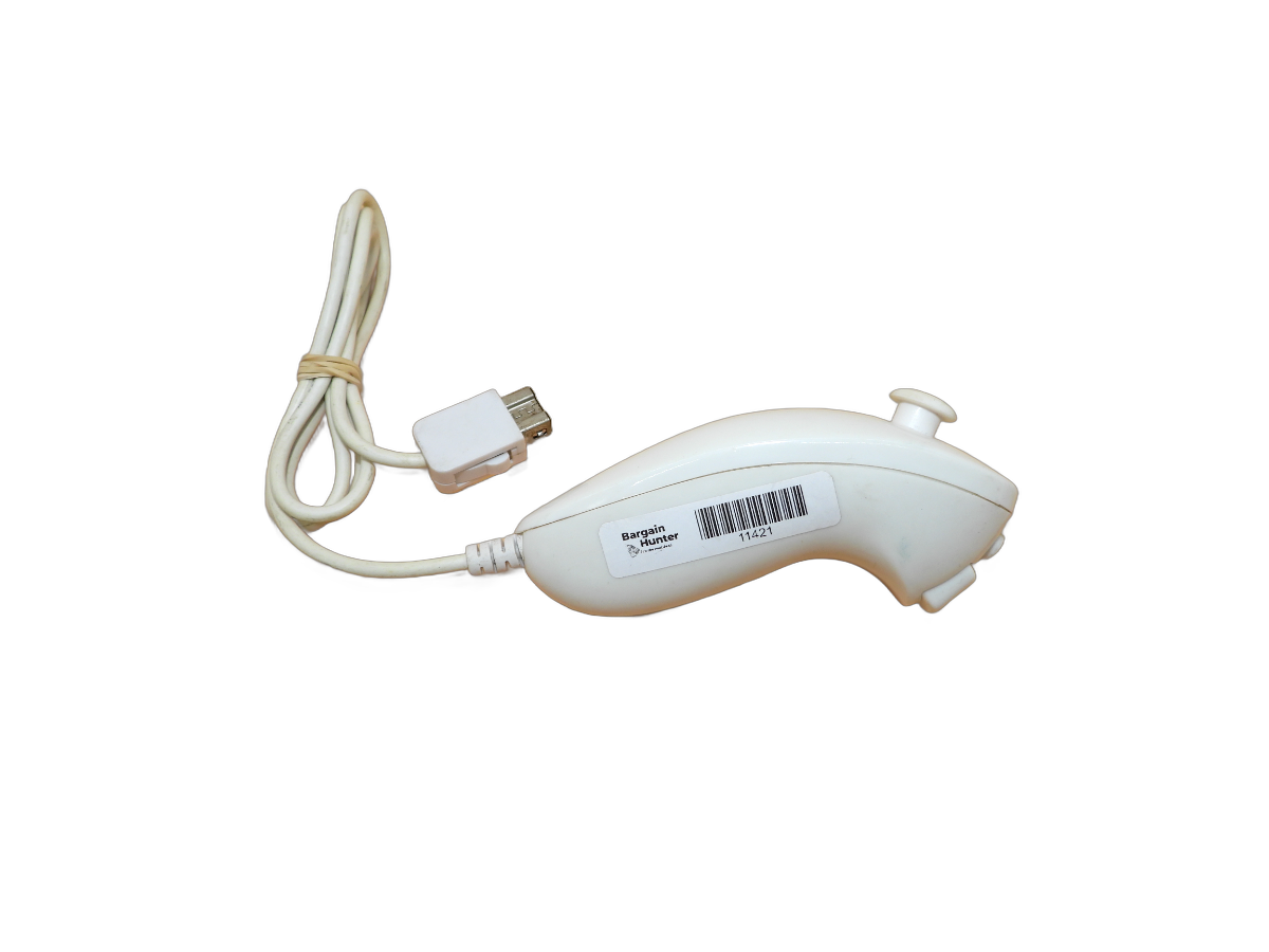 Aftermarket Nintendo Wii Nunchuk Controller White