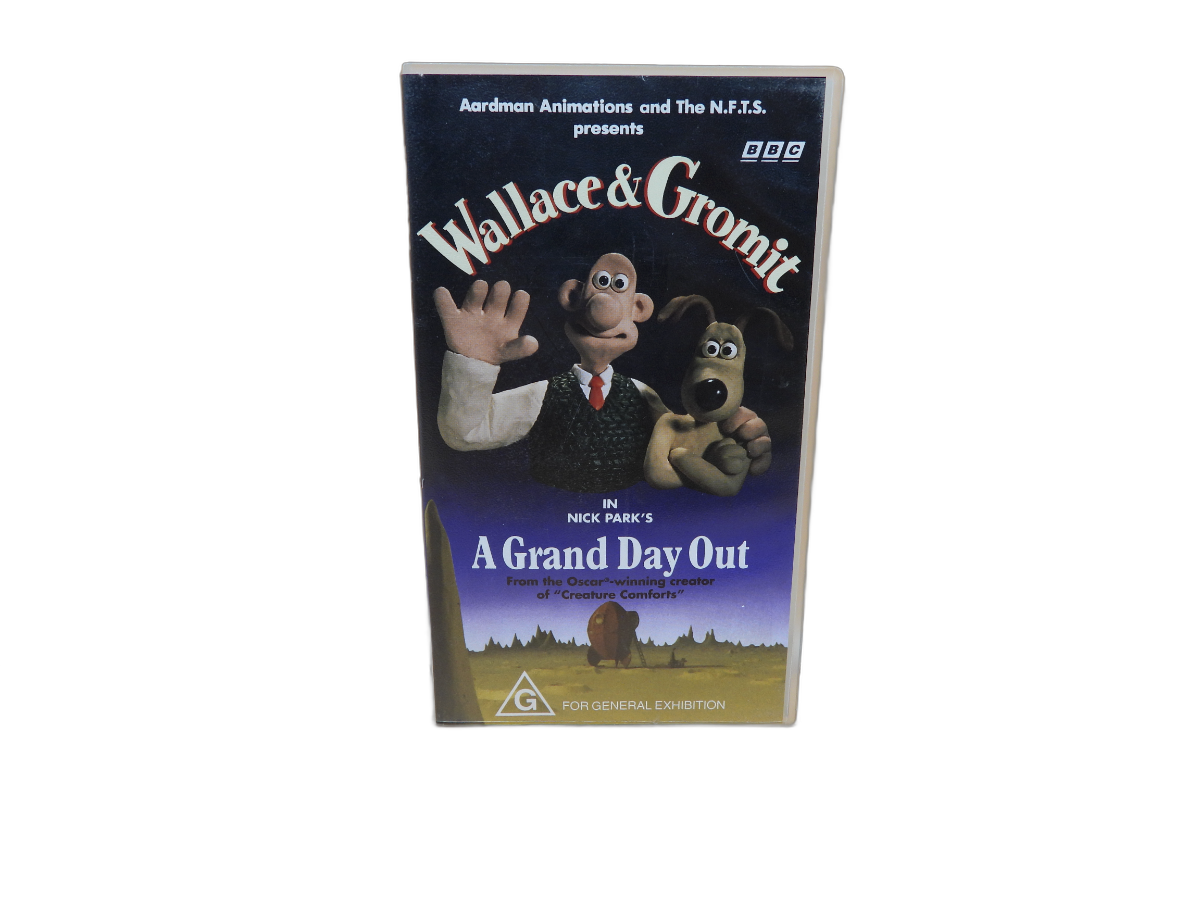 Wallace & Gromit a Grand Day Out Vhs Bbc Video 1995