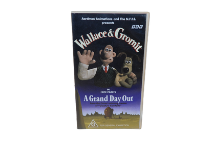 Wallace & Gromit a Grand Day Out Vhs Bbc Video 1995