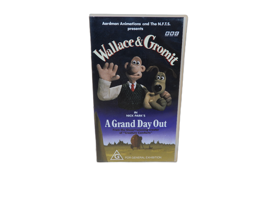 Wallace & Gromit a Grand Day Out Vhs Bbc Video 1995