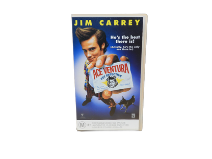 Ace Ventura Pet Detective Vhs Tape 1994 Roadshow Entertainment