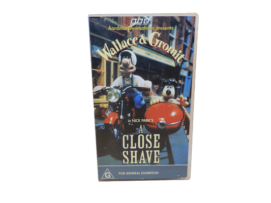 Wallace & Gromit a Close Shave Vhs Tape Bbc Video