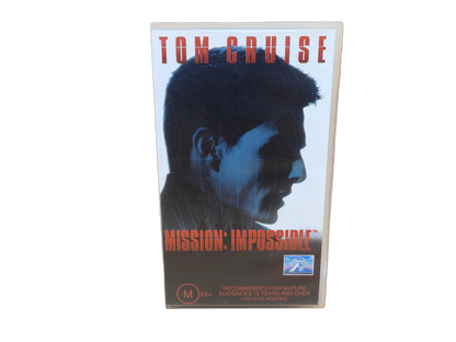 Mission Impossible Vhs Tape Rfm 1547 Rainbow Products Rainbow Products Ltd.