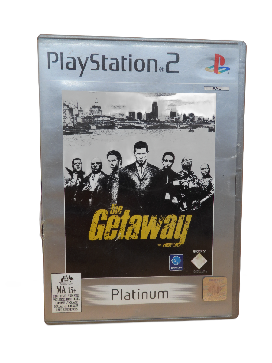 The Getaway PlayStation 2 Platinum Pal Sces 51426 Sony Game