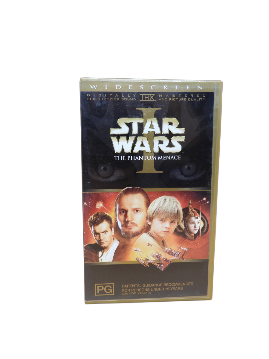 Star Wars Episode I the Phantom Menace Vhs Widescreen 20th Century Fox
