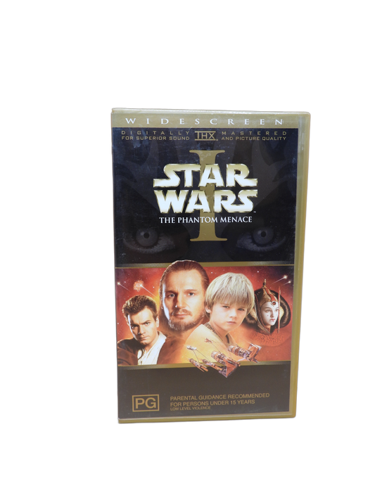 Star Wars Episode I the Phantom Menace Vhs Widescreen 20th Century Fox