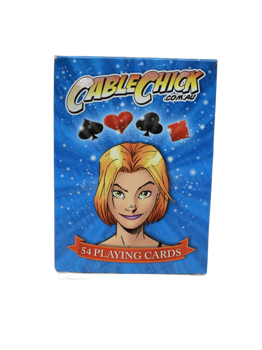 Cable Chick 54 Playing Cards