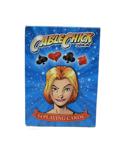 Cable Chick 54 Playing Cards