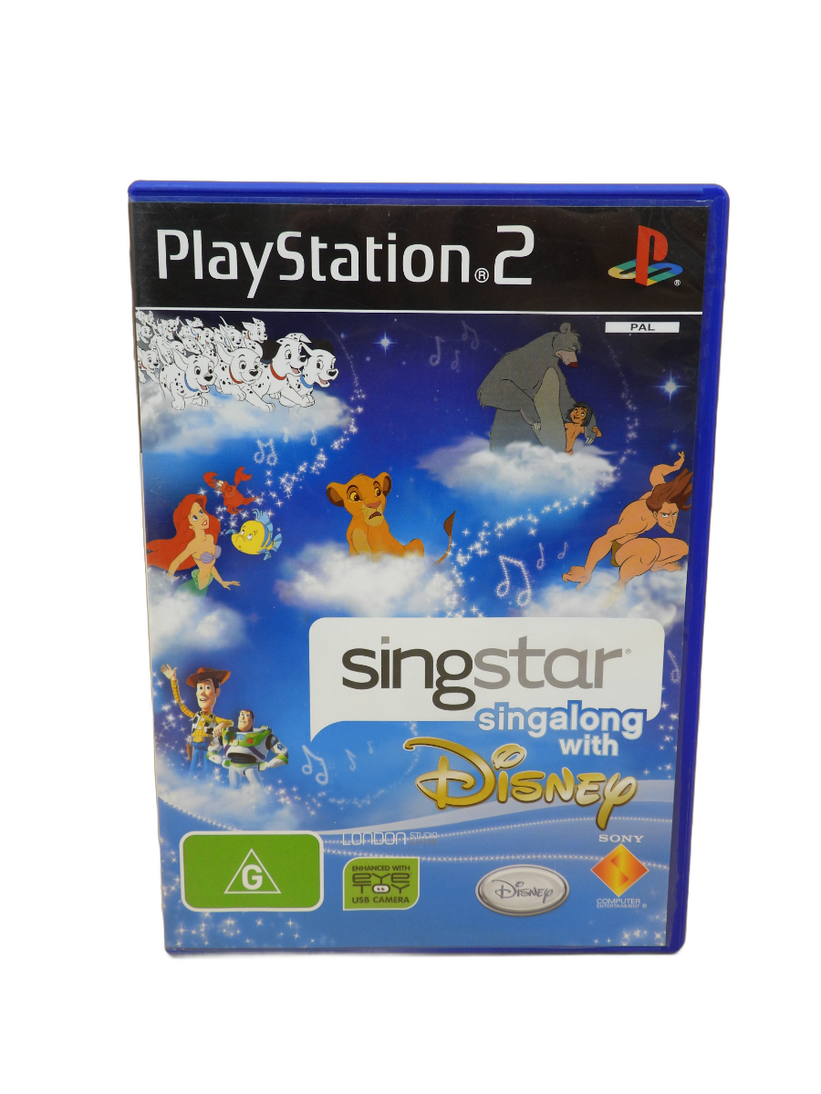 Singstar Singalong With Disney PS2 Game Sony