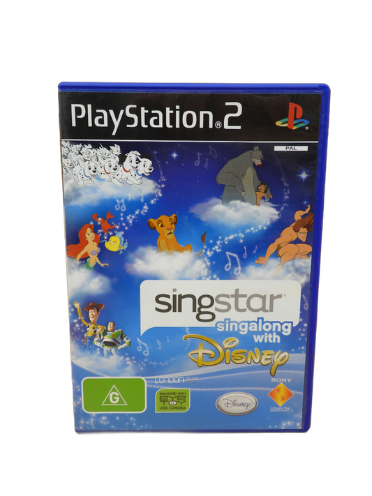 Singstar Singalong With Disney PS2 Game Sony