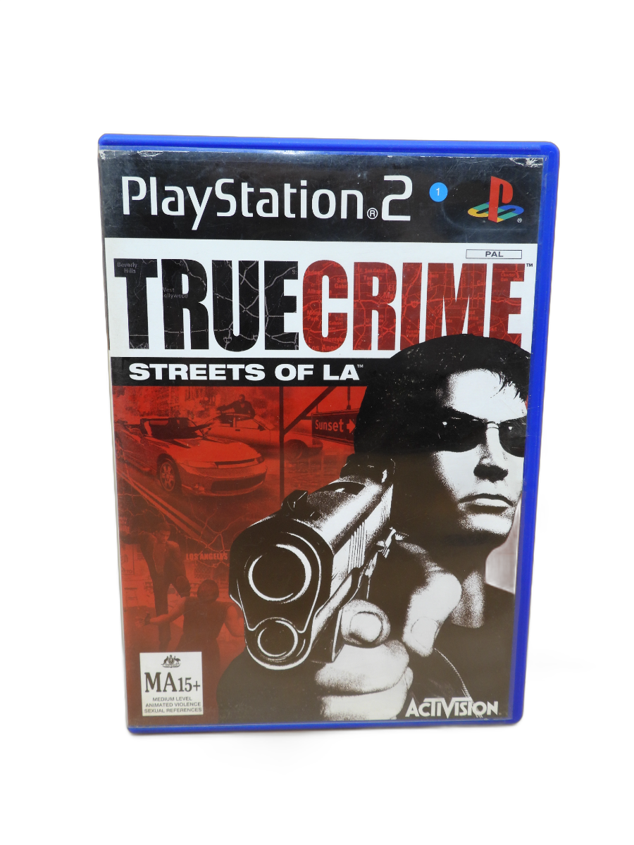 True Crime Streets of La PlayStation 2 Game Activision