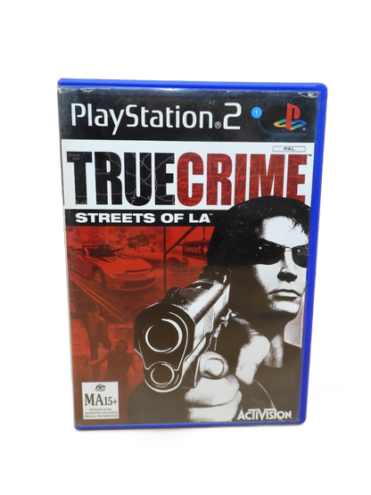 True Crime Streets of La PlayStation 2 Game Activision