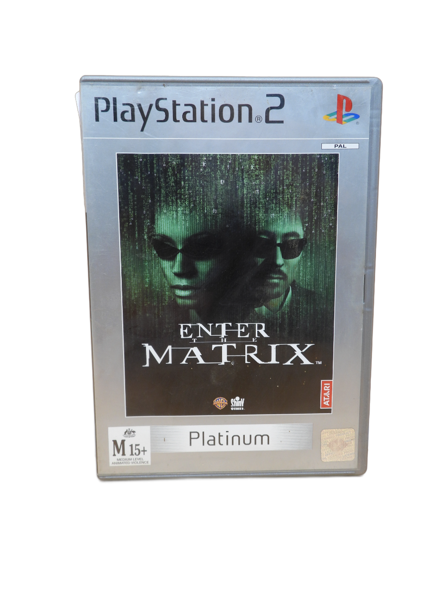 Enter the Matrix PS2 Platinum Edition Atari Game