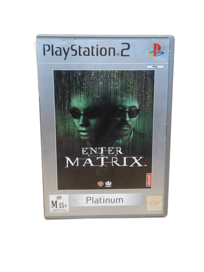 Enter the Matrix PS2 Platinum Edition Atari Game