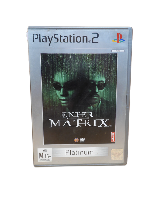 Enter the Matrix PS2 Platinum Edition Atari Game