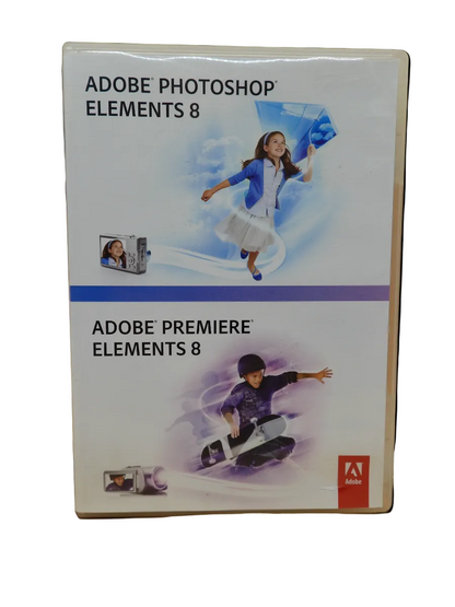 Adobe Photoshop Elements 8 & Premiere Elements 8 Software for Windows